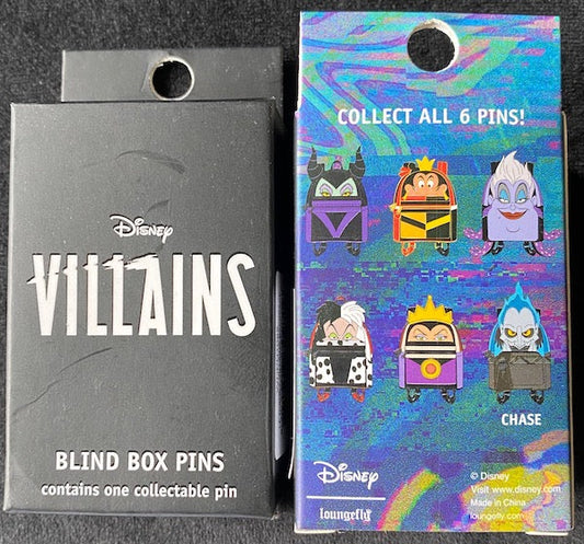 Disney Villains Backpack Blind Box Loungefly Disney Pins