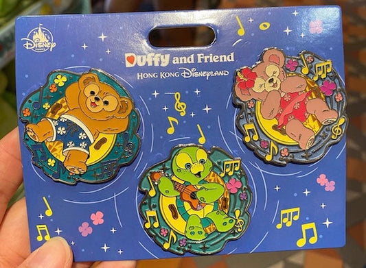 Duffy and Friends Pool Raft Disney Pin Set