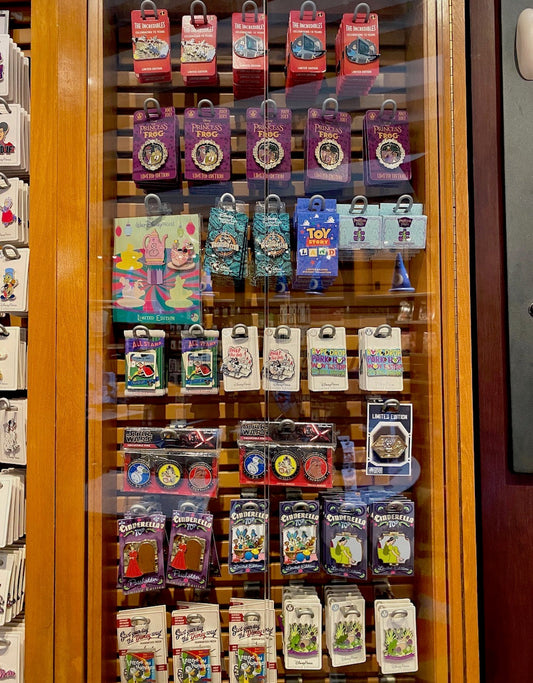 Limited Edition Pins at Fantasia in Disney's Contemporary Resort - June 2020