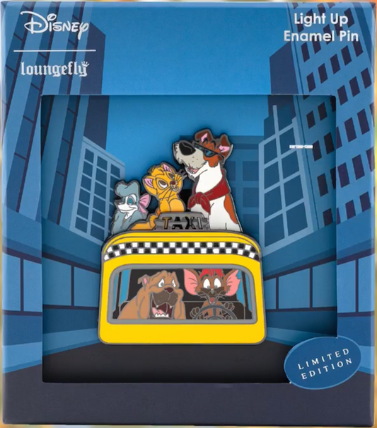 Oliver & Company Limited Edition Loungefly Disney Pin