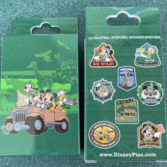 Safari Mystery Disney Pin Set