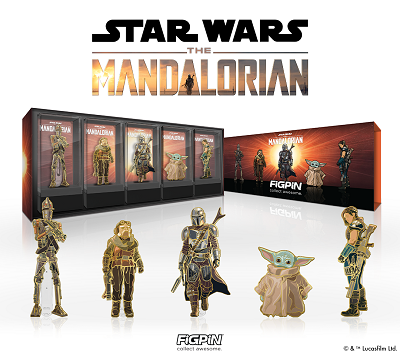 Star Wars The Mandalorian FiGPiN Deluxe Box Set