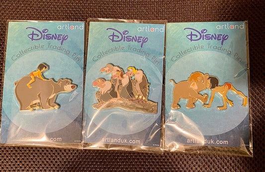 The Jungle Book ArtLand Pins