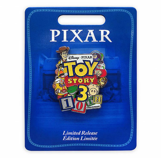 Toy Story 3 Pin – 10th Anniversary – Limited Release