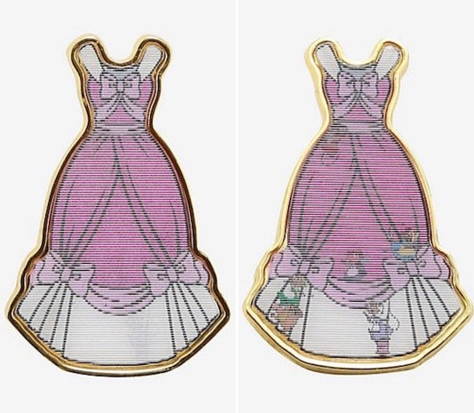 Cinderella Dress Lenticular BoxLunch Disney Pin