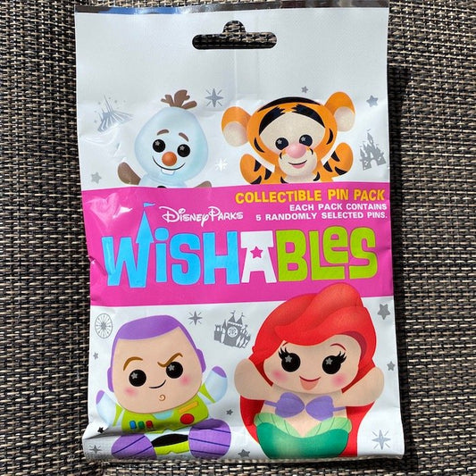Disney Parks Wishables Collectible Pin Pack