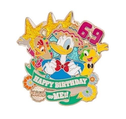 Donald Duck 2020 Birthday Pin at Tokyo Disney Resort