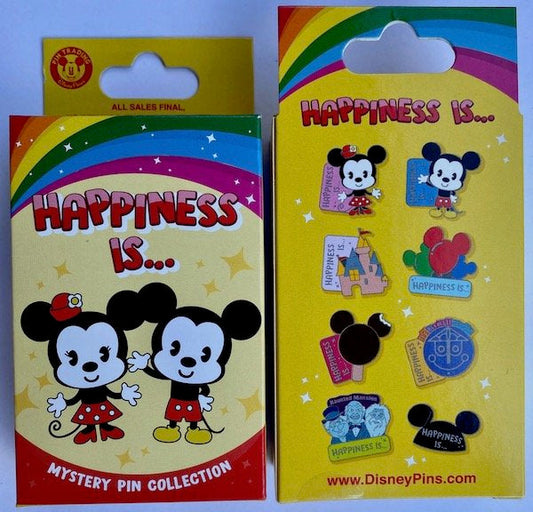 Happiness Is Mystery Disney Pin Set