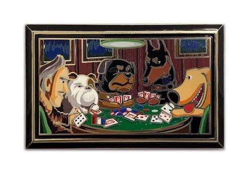 Hold 'Em UP ArtLand Disney Pixar Pin