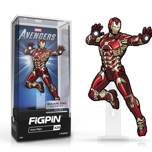 Iron Man FiGPiN Square Enix Exclusive Pin