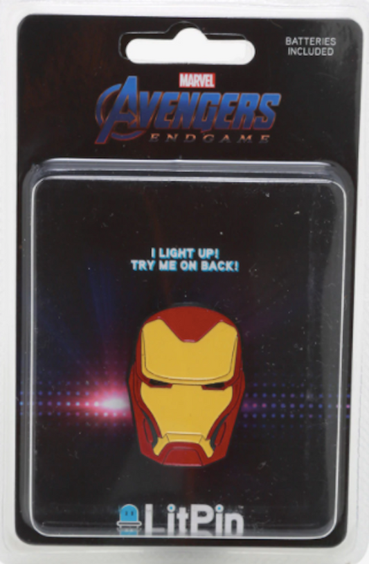 Iron Man Light Up Hot Topic Pin