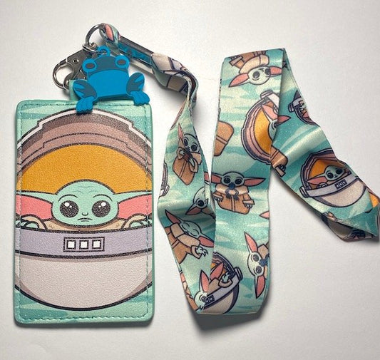 Loungefly Star Wars The Mandalorian Lanyard