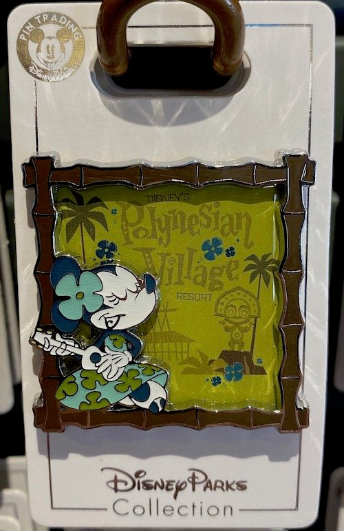 Minnie Mouse Polynesian Village Resort Disney Pin