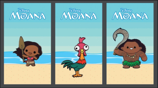 Moana Mondo Disney Pins