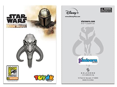 Star Wars: The Mandalorian 3D Mythosaur Skull Collector Pin