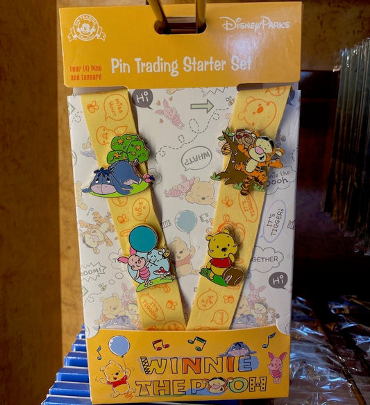 Winnie the Pooh Pin Trading Starter Set