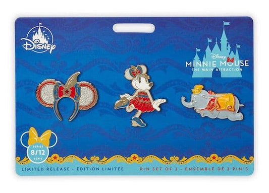 Dumbo Minnie Mouse The Main Attraction Pin Set