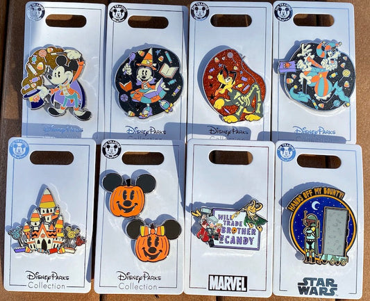 Halloween 2020 Disney Pins