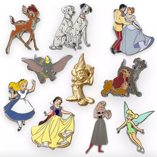Ink & Paint Series 2 Mystery Disney Pin Collection