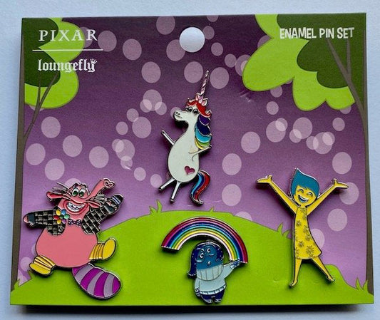 Inside Out Loungefly Disney Pixar Pin Set