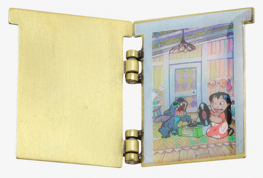 Lilo & Stitch Door Hinged BoxLunch Disney Pin Inside