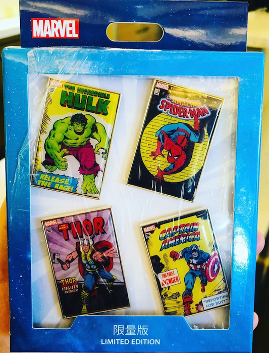 Marvel Comics Limited Edition Shanghai Disney Pins
