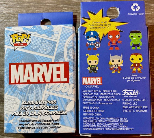 Marvel Pop! Avengers Blind Box Loungefly Pins