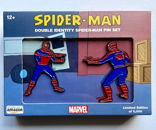 Spider-Man Double Identity Marvel Pin Set
