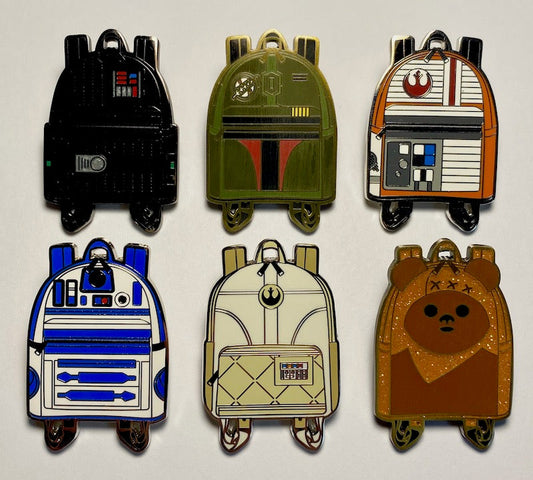 Star Wars Loungefly Backpack Pin Set