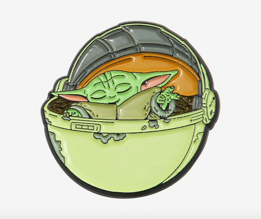 Star Wars The Mandalorian The Child Using The Force BoxLunch Pin