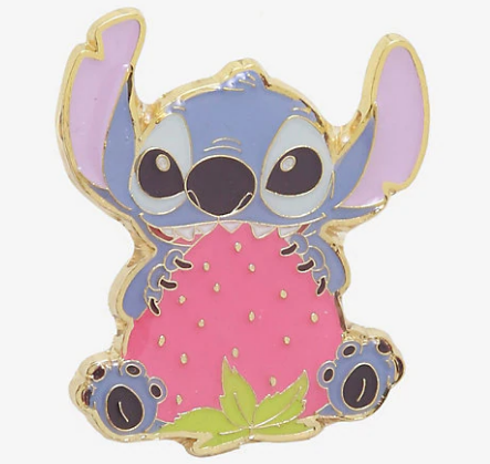 Stitch Strawberry Loungefly Disney Pin