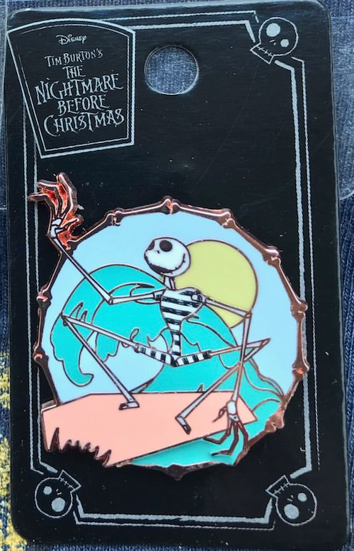 The Nightmare Before Christmas Summer Jack Beach BoxLunch Disney Pin