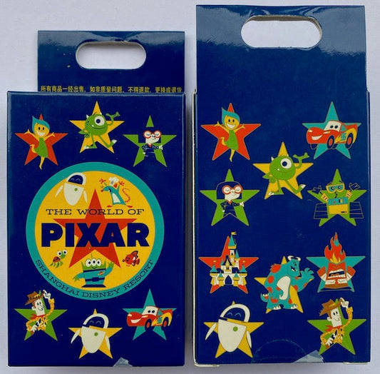 The World of Pixar Mystery Pin Set at Shanghai Disney Resort