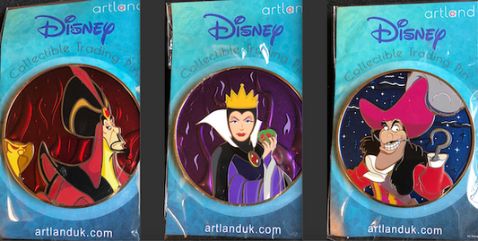 Disney Villains Series 2 Artland Pins