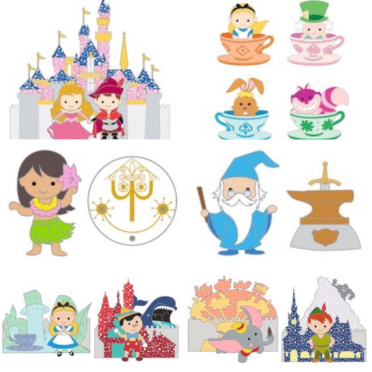 Fantasyland Cuties Disneyland Pin Release