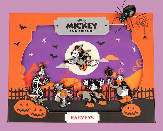 Halloween 2020 Harveys Disney Pin Set