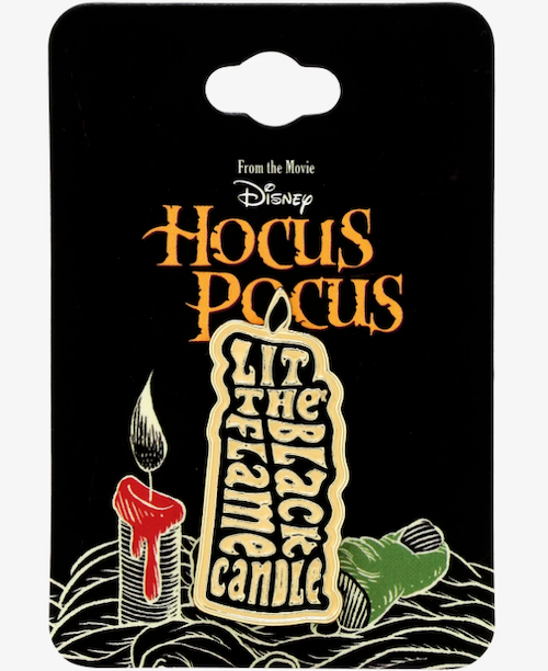 Hocus Pocus Black Flame Candle BoxLunch Disney Pin