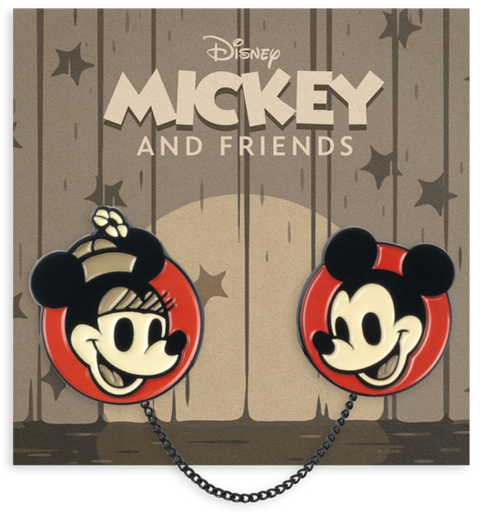 Mickey & Minnie 2-Mondo Disney Pin Set