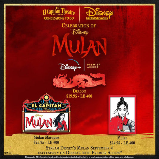 Mulan Live Action DSSH Pin Release