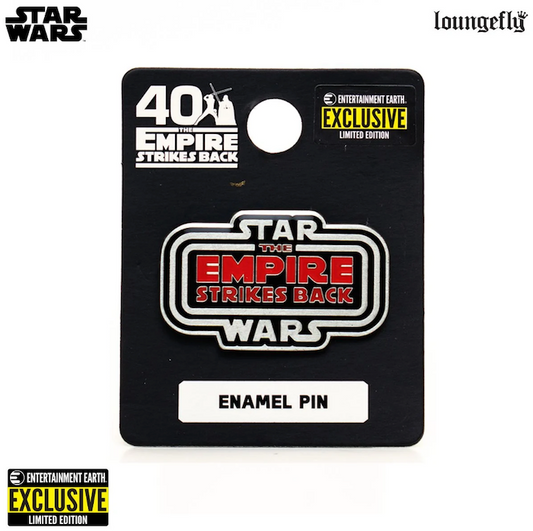 Star Wars The Empire Strikes Back 40th Anniversary Entertainment Earth Exclusive Pin