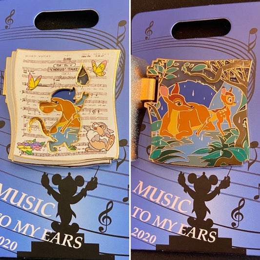 Bambi Music to my Ears 2020 Cast Member Pin