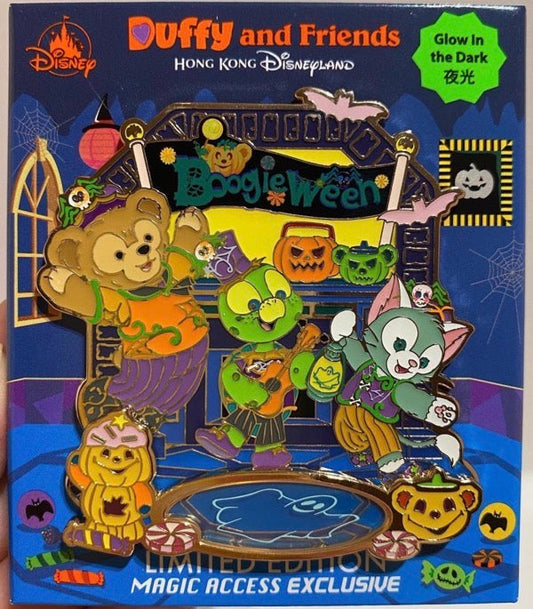 Duffy and Friends Halloween 2020 HKDL Magic Access Pin