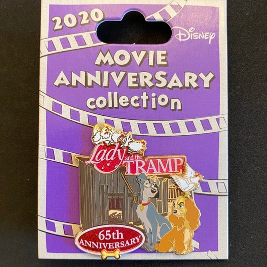 Lady and the Tramp 65th Anniversary Cast Member Pin
