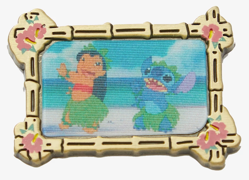 Lilo & Stitch Dance Lenticular Hot Topic Disney Pin