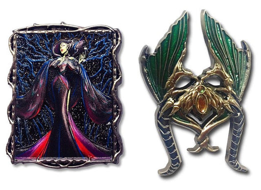 Maleficent Disney Designer Collection Midnight Masquerade Pin Set