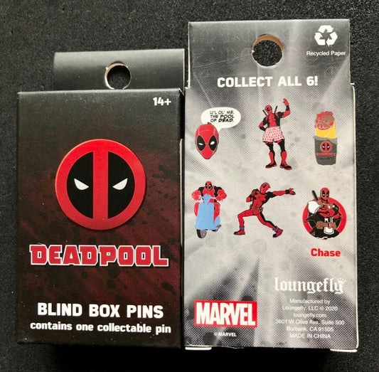 Marvel Deadpool Blind Box Pin Set