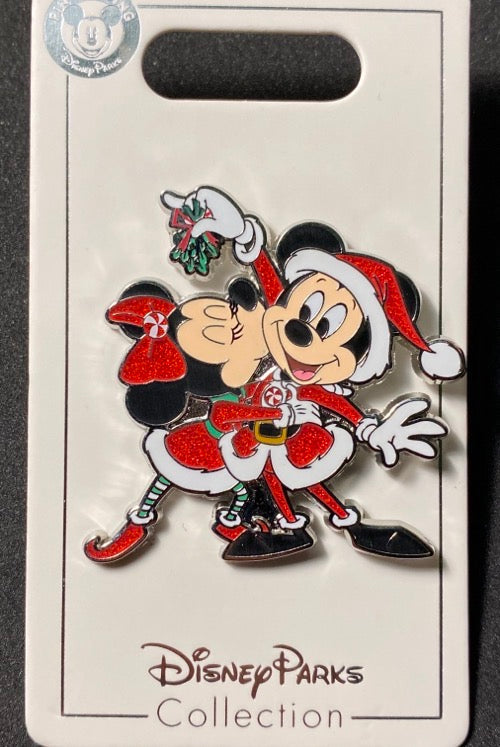 Mickey & Minnie Mistletoe Holiday 2020 Disney Pin