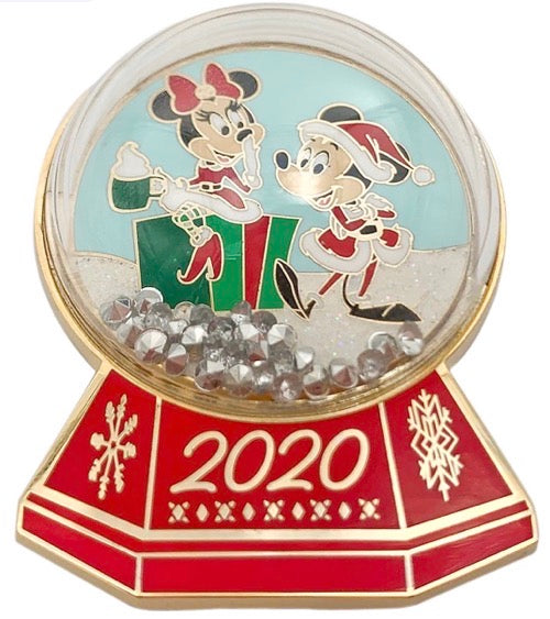 Mickey and Minnie Holiday 2020 Limited Edition Pin