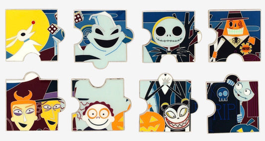 Nightmare Before Christmas Puzzle Blind Box Pins at BoxLunch