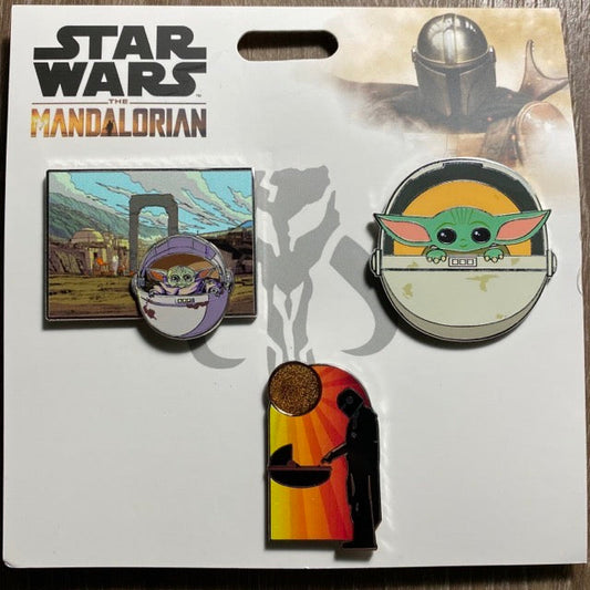 Star Wars: The Mandalorian Booster Pin Set